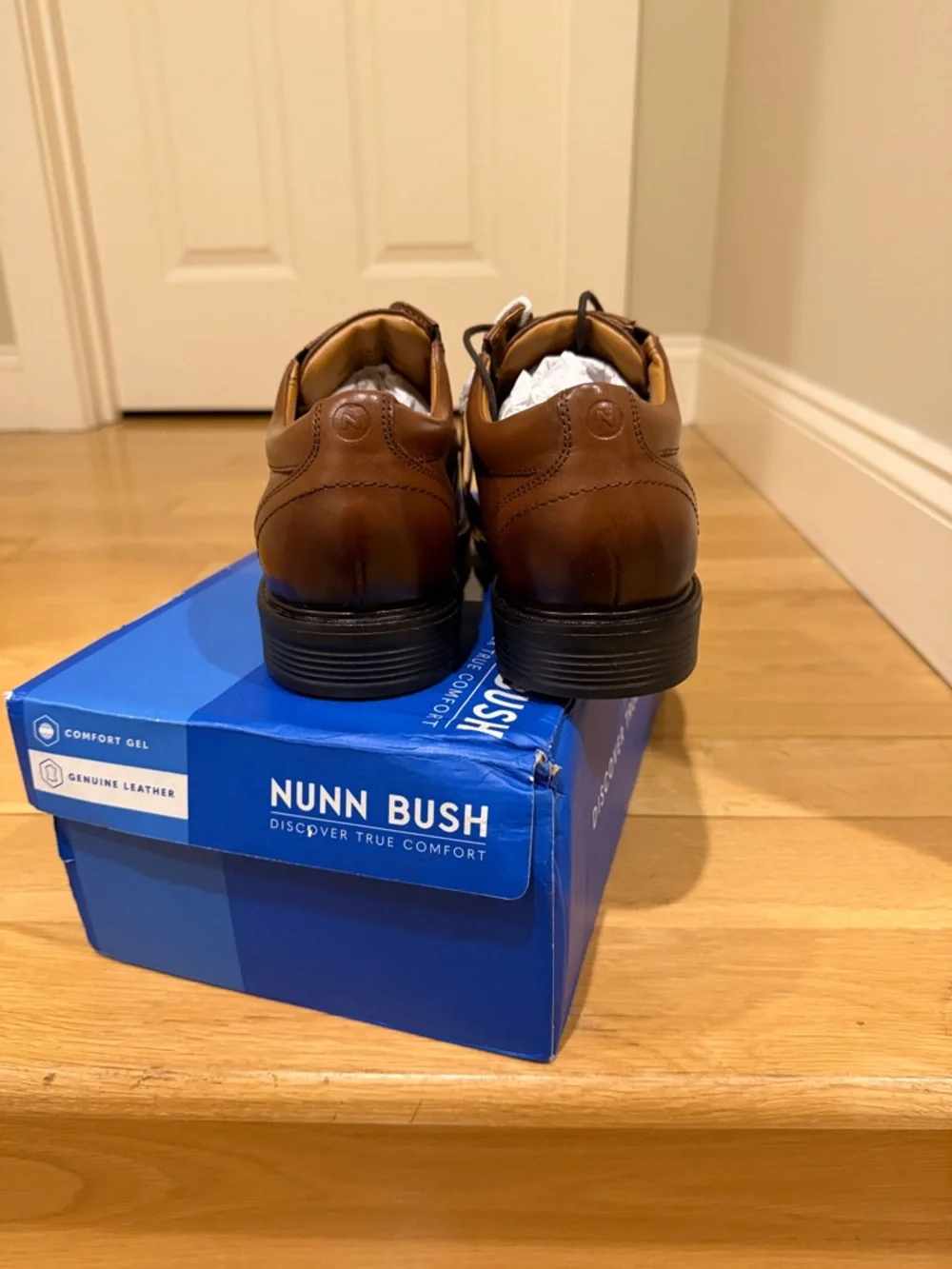 NUNN BUSH men’s Stark Cap Toe Oxford